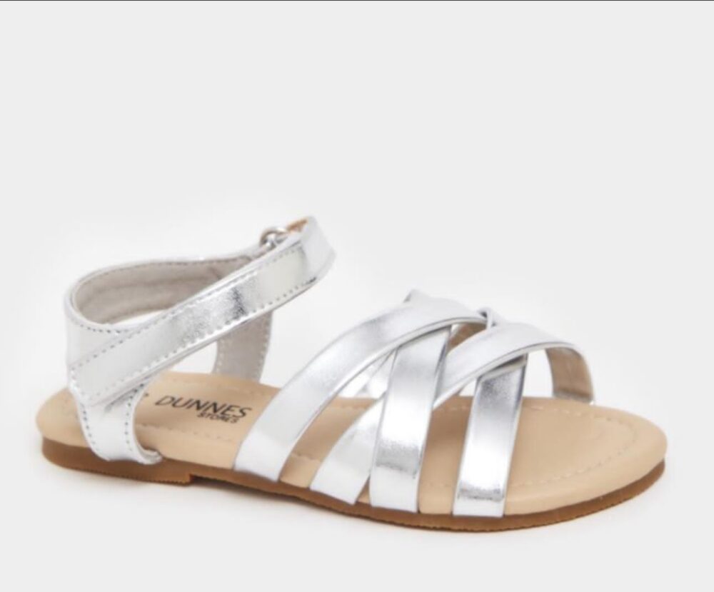 Dunnes Stores Girls' Silver Sandals