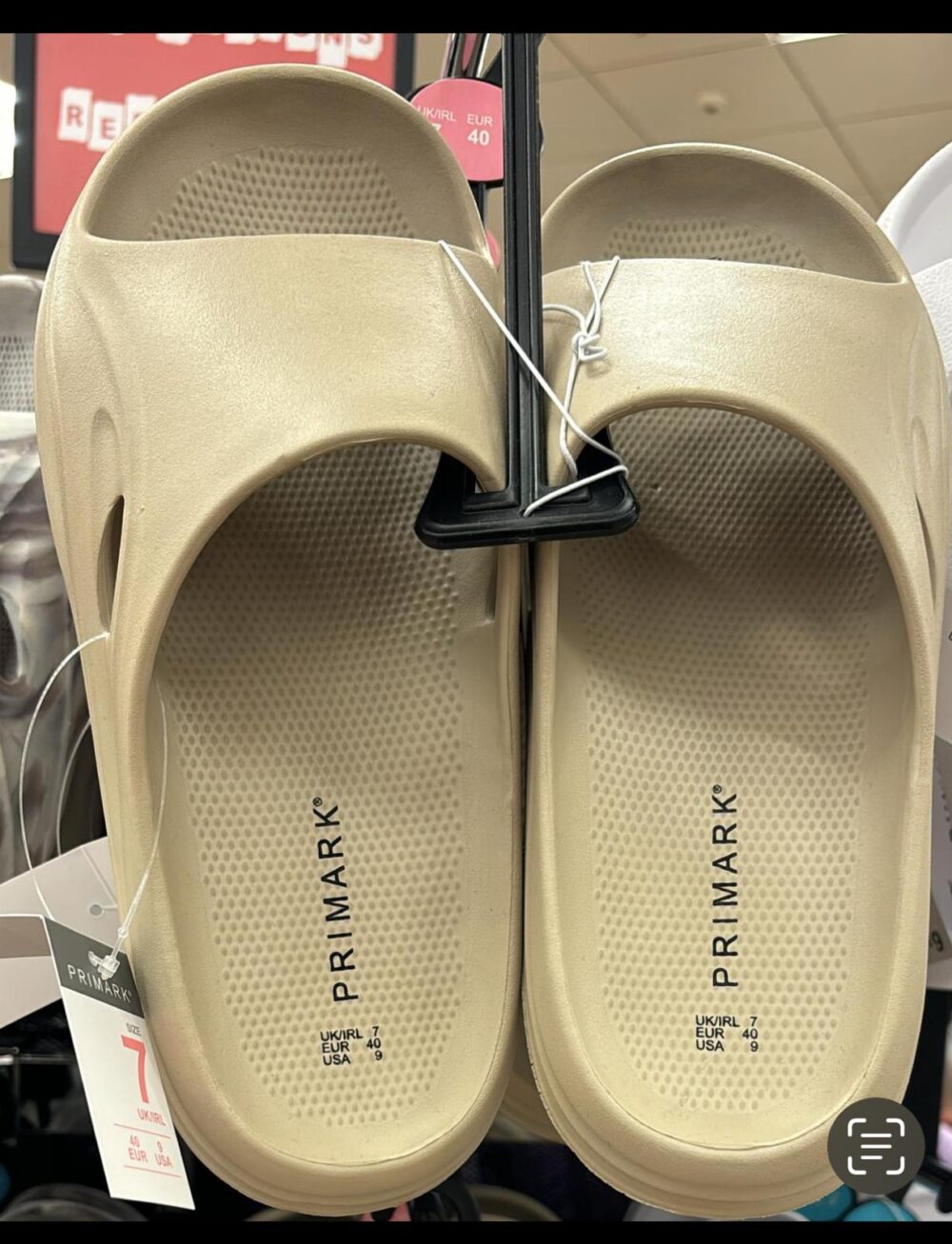 Primark Textured Slides - Beige