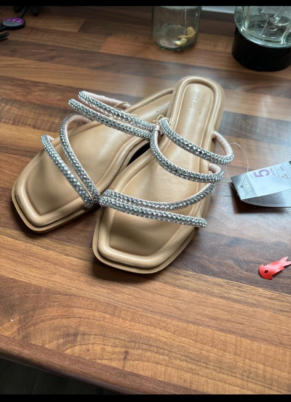 Primark Women’s Silver Strappy Sandals