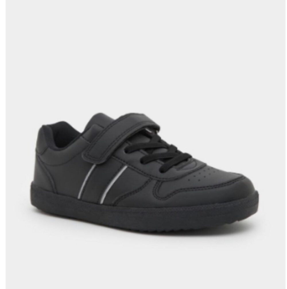 Dunnes Boys’ Black Easy-Fit School Shoe