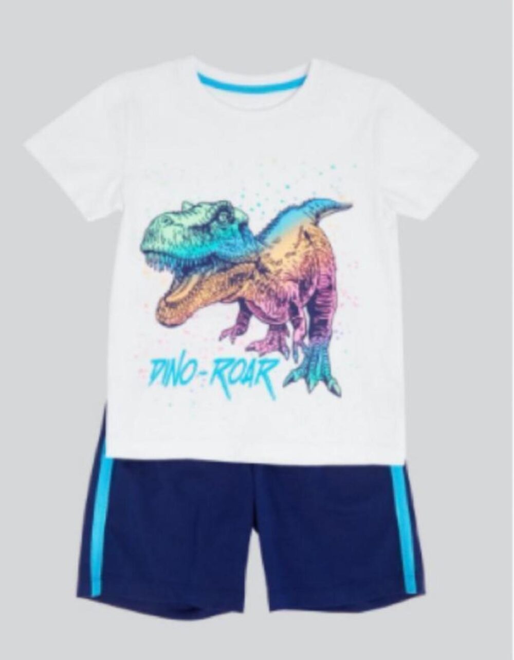 Dunnes Boys' Dino-Roar T-Shirt & Shorts Set