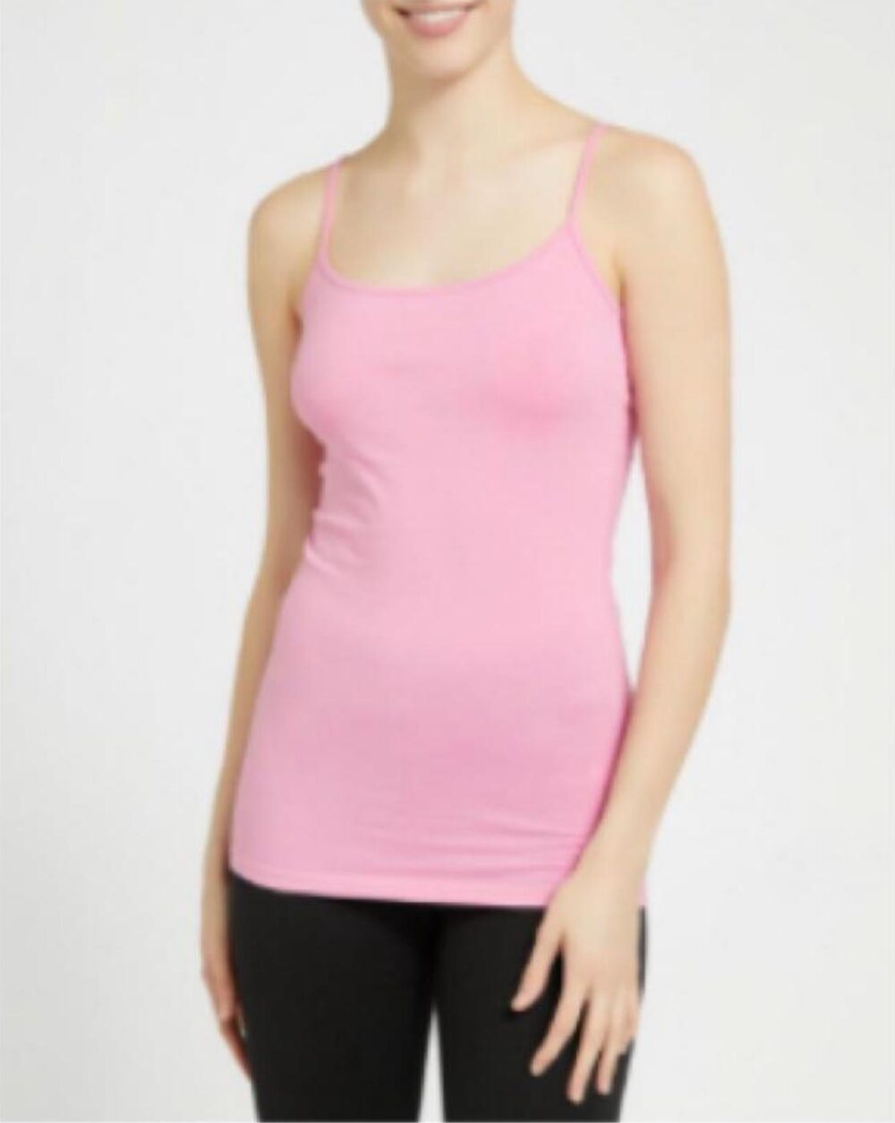 Dunnes Pink Shoe String Vest Top