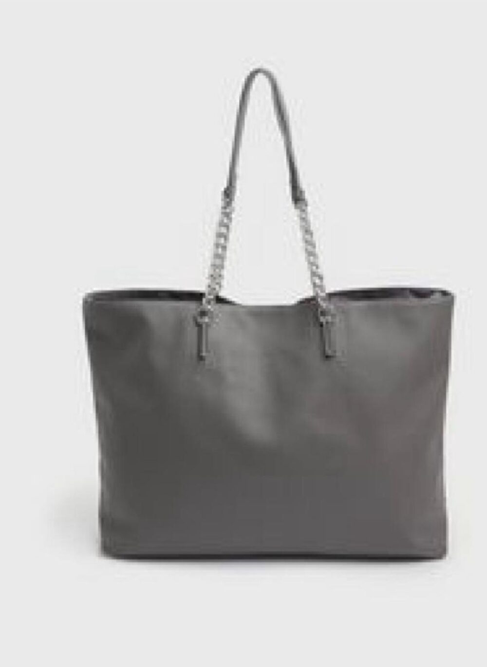 New Look Black Embossed Tote Bag